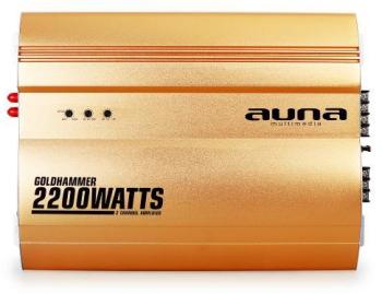 Auna Goldhammer CAP41002G Amplificateur de voiture