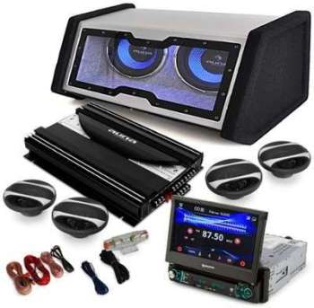 Auna 4.1 MovieMedia Set Hifi voiture autoradio mul