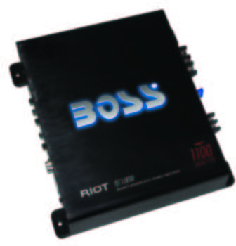 Amplificateur RIOT Monobloc Boss Audio R1100M