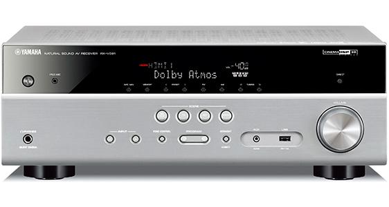 Yamaha MusicCast RX-V581 Silver