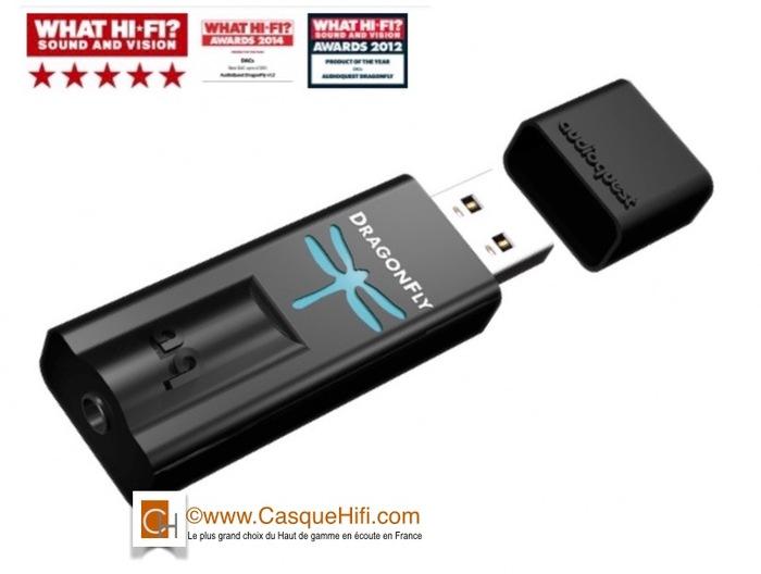 AUDIOQUEST DragonFLy V1.2 convertisseur Dac et amp