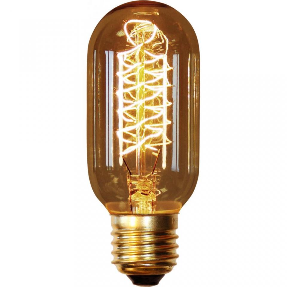 Ampoule Edison Valve à filaments Transparent