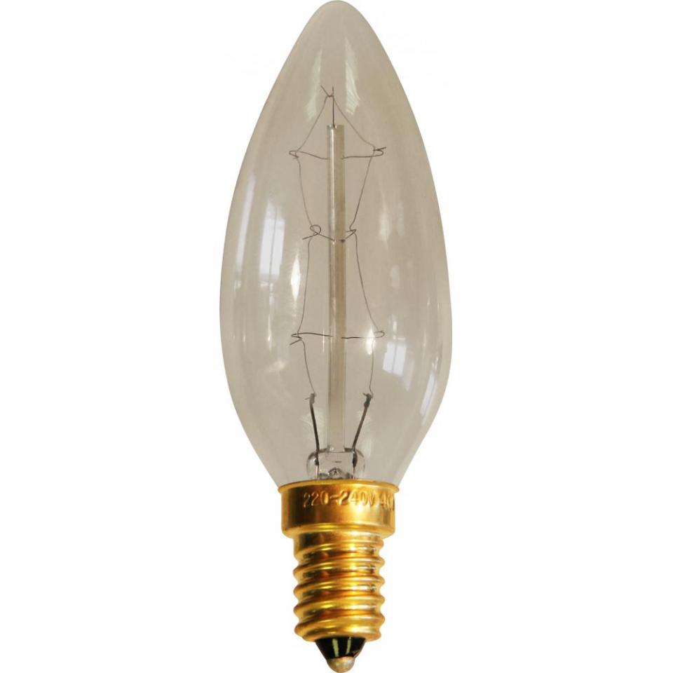 Ampoule Edison Oval à filaments Transparent
