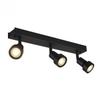 SLV - Triple spot plafond Puri 3 L40 cm - Noir