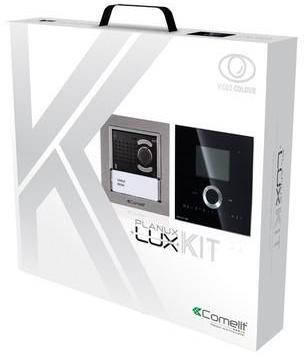 Kit Video Planux Lux Noir Couleur Platine Ikall