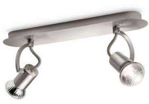 Double spot fonctionnel Cadet L31 cm - Chrome Double spot fonctionnel Cadet