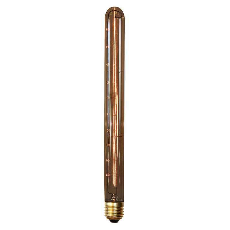 Ampoule Edison Tube Long à filaments multicolor