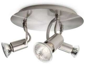 Triple spot fonctionnel Cadet D29 cm - Chrome Triple spot fonctionnel Cadet
