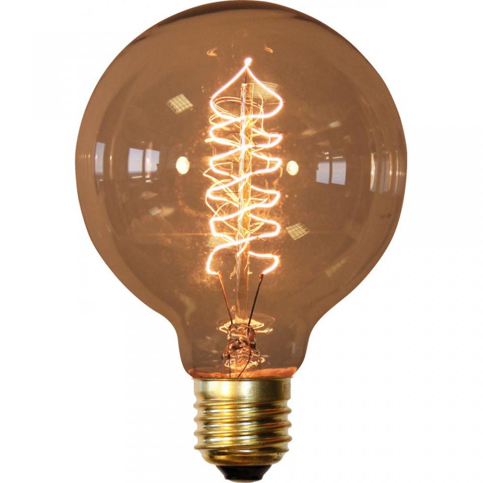 Ampoule Edison Frequency à filaments Transparent