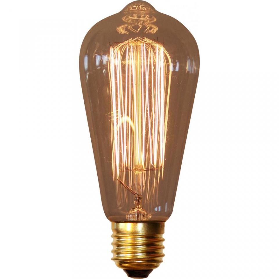 Ampoule Edison Squirrel à filaments Transparent