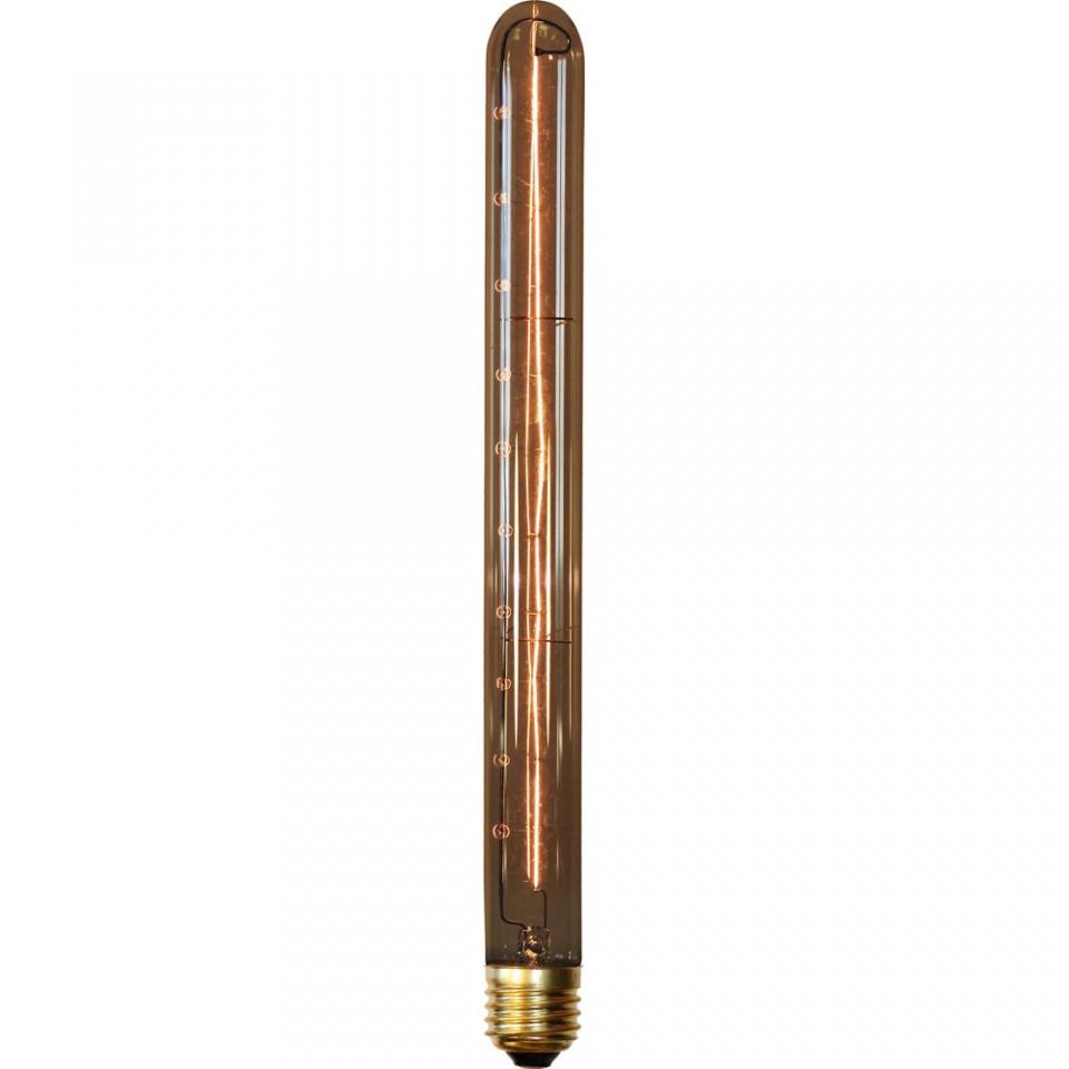 Ampoule Edison Tube Long à filaments Transparent