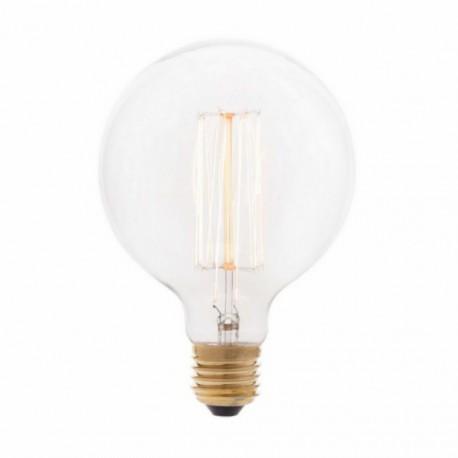 Ampoule décorative filament E27 60W ø 12,5 cm Carb