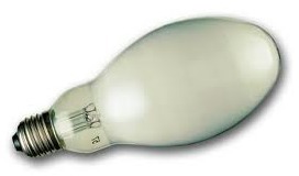 Lampe à vapeur de mercure hsb-bw ovoïde 3500°K 160