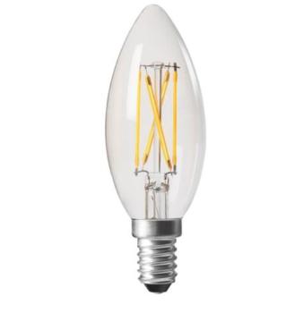 Ampoule LED compatible avec variateur - Culot E14 4W Ampoule LED compatible avec