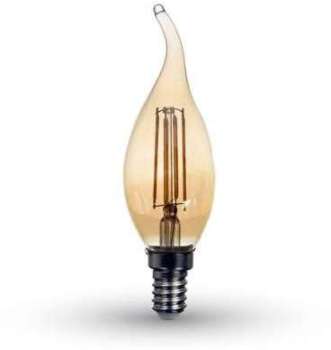 Ampoule LED E14 Flamme ambrée 4W Ampoule LED E14 Flamme ambrée