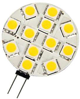 Ampoule LED G4 2,4W Ronde lumière 20W - Blanc Chau