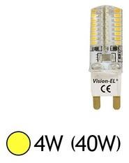 Ampoule Led 4W (40W) G9 230V Blanc chaud Ampoule Led 4W (40W) G9 230V