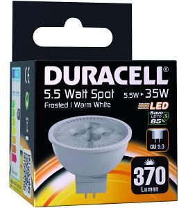 Duracell Spot LED GU5 3 5 5W clair (DRLEDS15) Duracell Spot LED GU5 3 5