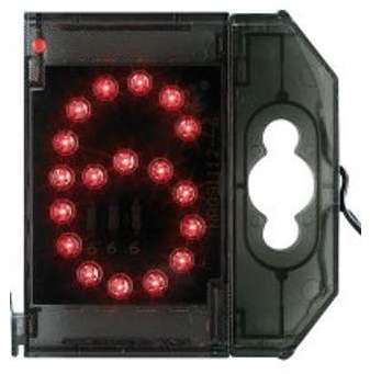 Chiffre lumineux à LED - 6 rouge Chiffre lumineux à LED - 6