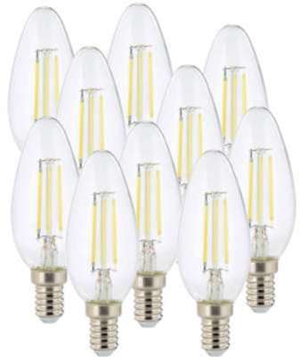 Ampoule LED à filament - culot E14 - forme Bougie - Ampoule LED à filament - culot