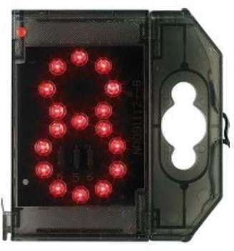 Chiffre lumineux à LED - 8 rouge Chiffre lumineux à LED - 8