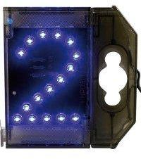 Chiffre lumineux à LED - 2 bleu Chiffre lumineux à LED - 2