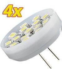 4 Ampoules 15 LED SMD G4 blanc chaud 4 Ampoules 15 LED SMD G4 blanc