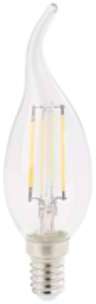 Ampoule bougie LED à filament E14 470 lm 360 A 4 W Ampoule bougie LED à filament