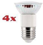 4x ampoule LED dimmables culot E27 blanc chaud 4x ampoule LED dimmables culot