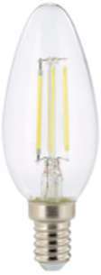Ampoule LED à filament - culot E14 - forme Bougie - Ampoule LED à filament - culot
