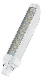 Ampoule LED SMD inclinable G24D-2 blanc chaud Ampoule LED SMD inclinable