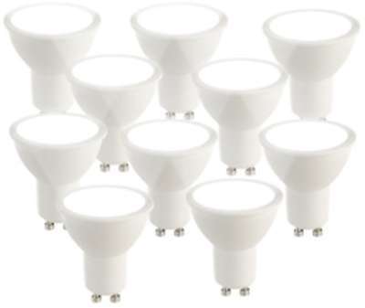 Spot LED GU10 6 W 480 lm - blanc froid - x10 Spot LED GU10 6 W 480 lm -