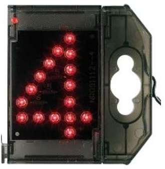 Chiffre lumineux à LED - 4 rouge Chiffre lumineux à LED - 4