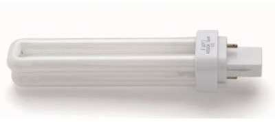 Ampoule fluocompacte 18w g24d2 4000k 1170 lumens