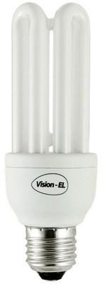 Ampoule fluo compacte 18W (100W) E27 4U Blanc chau