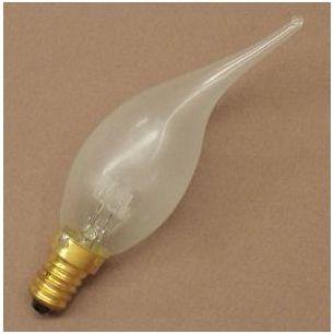 Ampoule Flamme coup de vent CV4 Translucide 46W E1