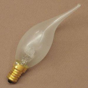 Ampoule Flamme coup de vent CV4 Translucide 30W E1