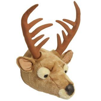 Trophée peluche cerf cerf