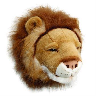 Trophée peluche lion lion