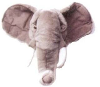 Trophée peluche élephant élephant