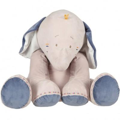Peluche géante Bao léléphant (80 cm)