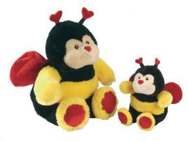 Peluche abeille assise 60 cm