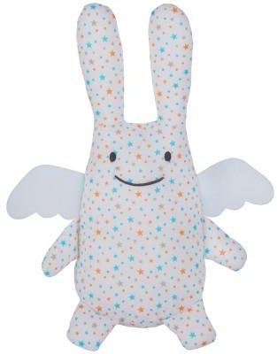 Ange lapin musical étoiles (24 cm)