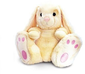 Keel Toys Peluche lapin beige clair 50cm