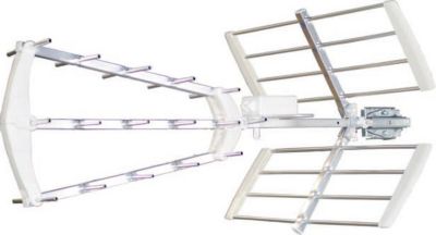 Antenne extérieure Elap Trinappe 55 dB filtrée 4G/