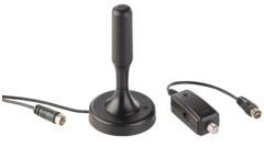 Antenne d intérieur active TNT TNT 2 UHD 13 cm 30 dB Antenne d intérieur active