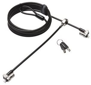 Kensington MicroSaver 2.0 Keyed Twin Laptop Lock -