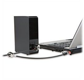 Kensington ClickSafe Keyed Twin Laptop Lock - câbl