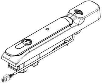 APC NetBotz 13.56 MHz Handle Kit - Kit de poignée