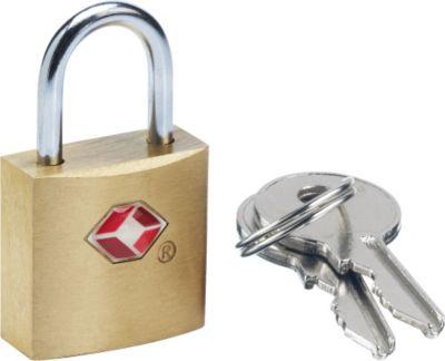 Accessoire Go Travel Cadenas TSA à clés laiton